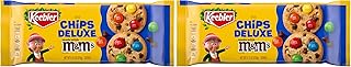 Chips Deluxe Cookies Rainbow with M&Ms 9.75 Oz (Pack of 2)