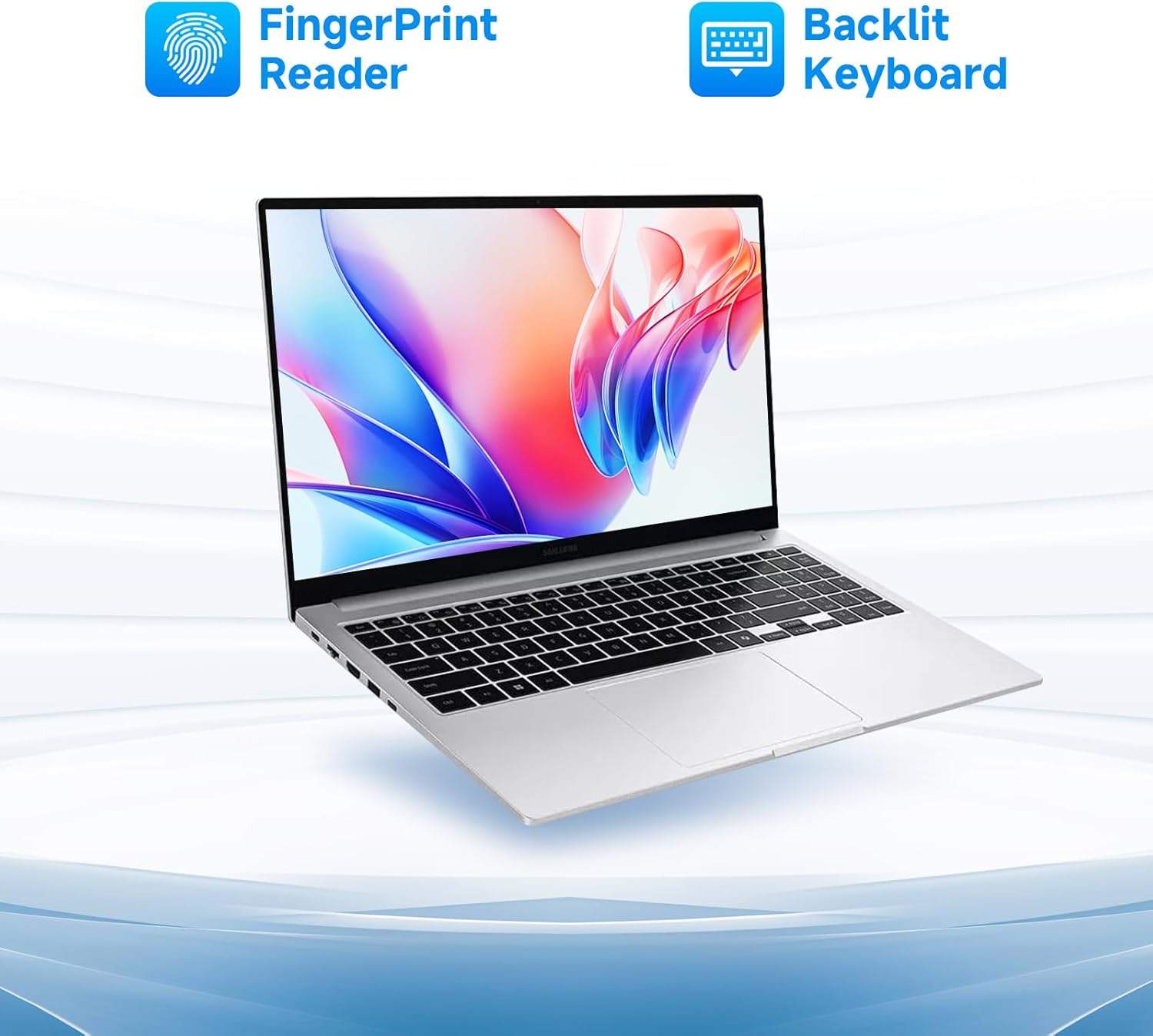 Samsung Galaxy Book4 Business Laptop, 15.6" FHD Display, Intel 10-core 7-150U (Beats i7-1335U), 16 GB RAM, 1 TB SSD, Copilot AI, Fingerprint Reader, Backlit KB, Up to 15 H Battery, Windows 11 Pro