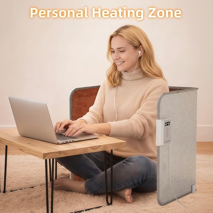 Calefactor Eléctrico Portátil Panel 195W 120V miniatura 7