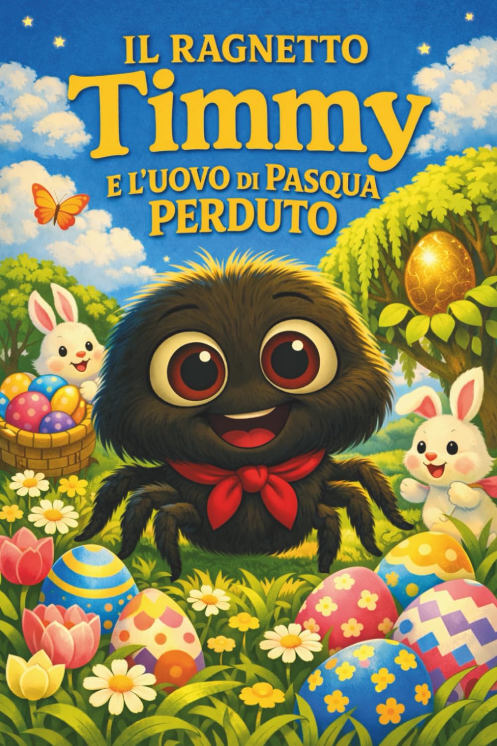 Il Ragnetto Timmy e l'Uovo di Pasqua Perduto: Racconto Illustrato di Pasqua per Bambini su Coraggio, Autostima e Gentilezza (Le Avventure del Ragnetto Timmy)