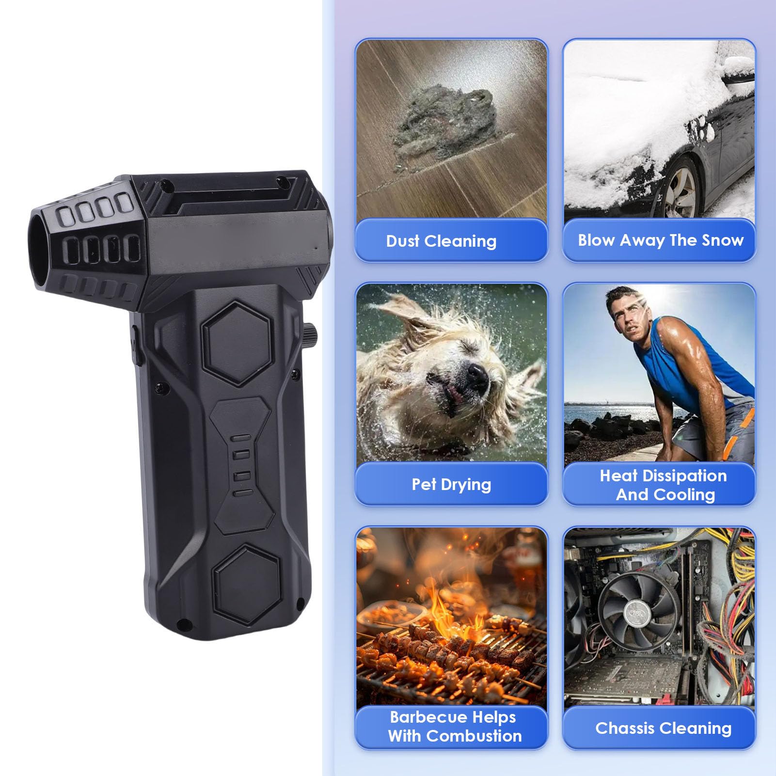 FTVOGUE Plumero de Aire Comprimido 180000rpm