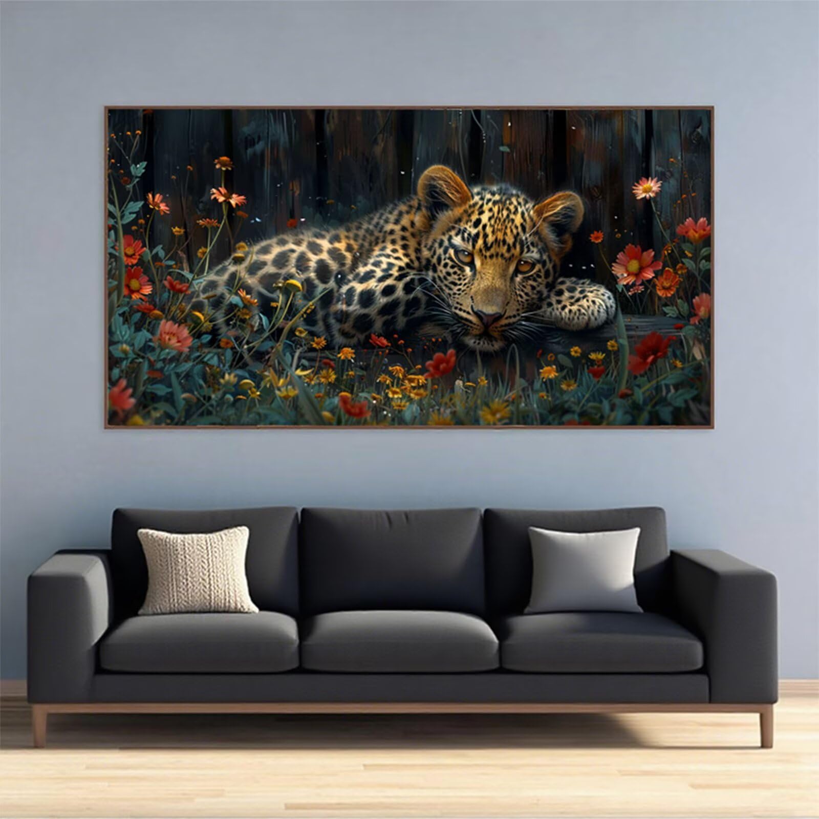 Sztuka diamentowa, zwierzę, zestawy do malowania diamentami dla dorosłych, 5D Dimond Art Leopard Gem Arts and Crafts Paintings, DIY, kryształ górski, haft krzyżykowy, malowanie według numerów