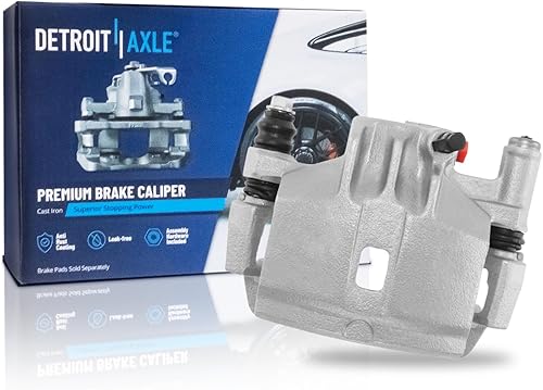 Miniatura 161 de Detroit Axle - Pinza de freno delantera derecha con soporte de repuesto para Chevrolet Equinox Captiva Sport Pontiac Torrent Saturn Vue Suzuki XL-7