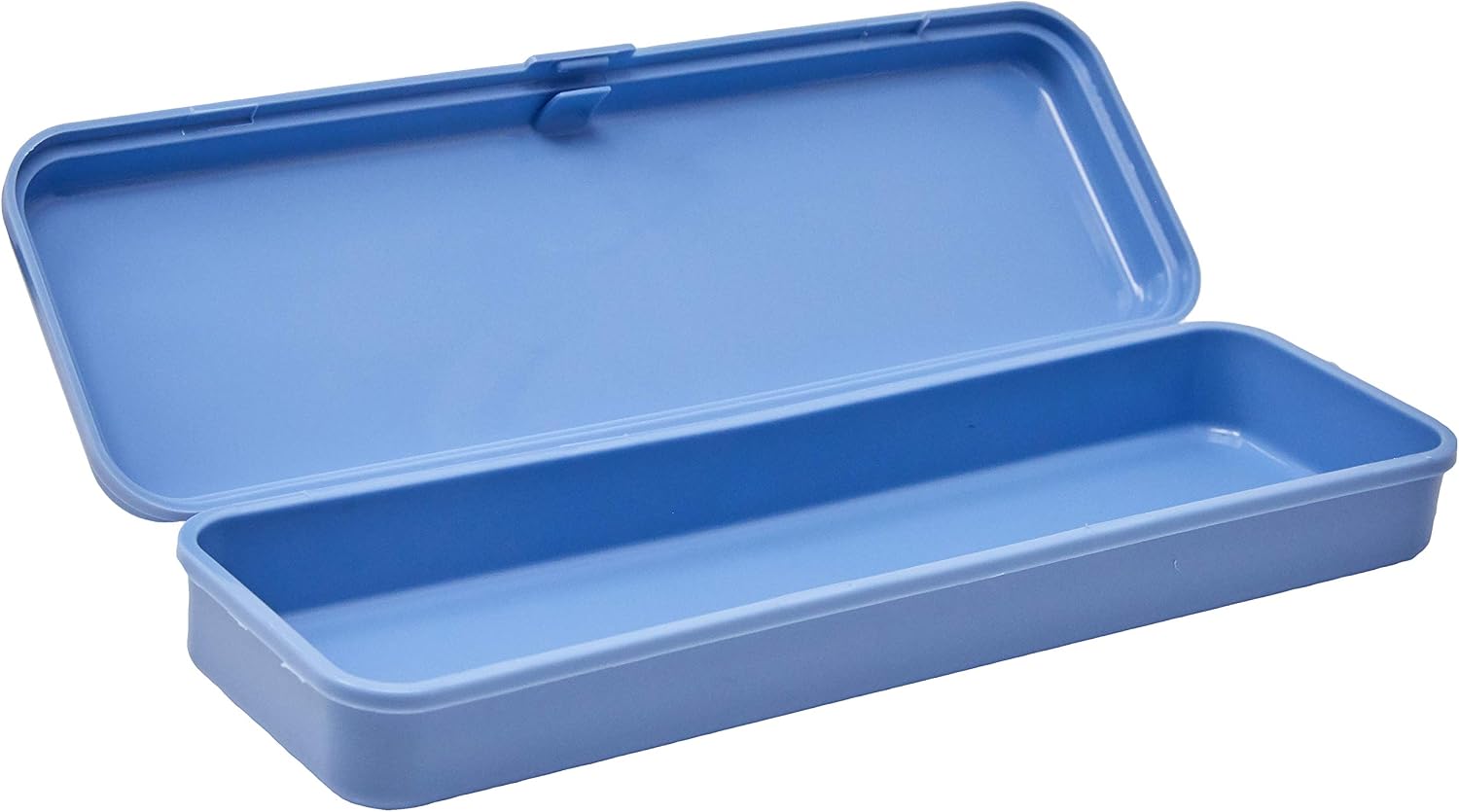 Estojo Plastico Plus Azul Pastel, Waleu, 10080028, Azul