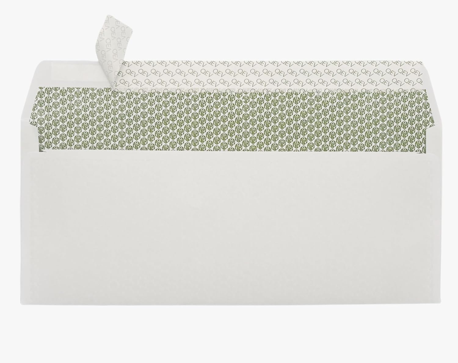 No 10 Security Self Seal Envelopes 500ct, 24lb White Offset Paper, Security Tint Privacy Peel and Seal Windowless for Legal Letters, Invoices, Checks, Business Mail