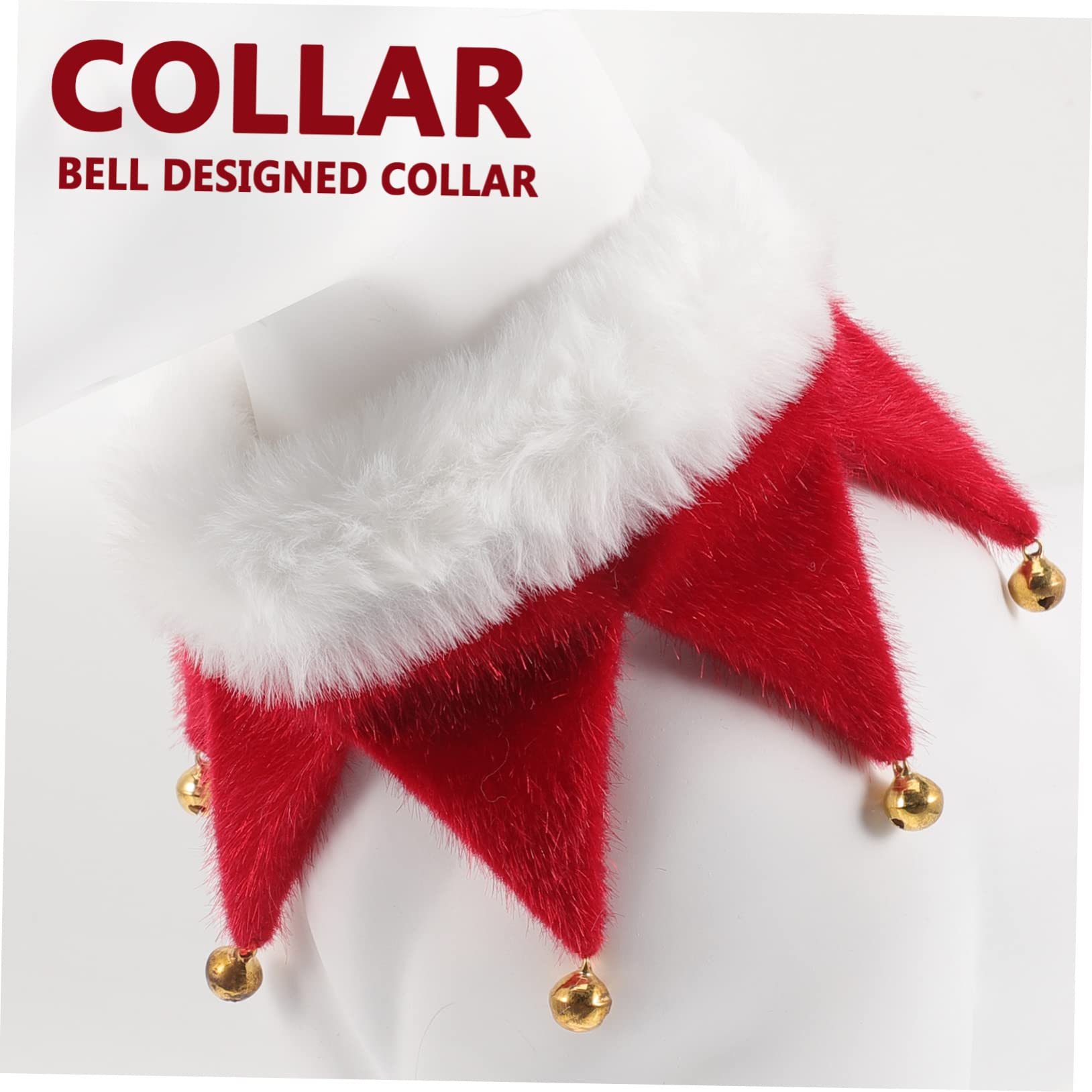 Kisangel Collier de Noël Ajustable avec Clochettes pour Chien et Chat Confortable et Décoratif