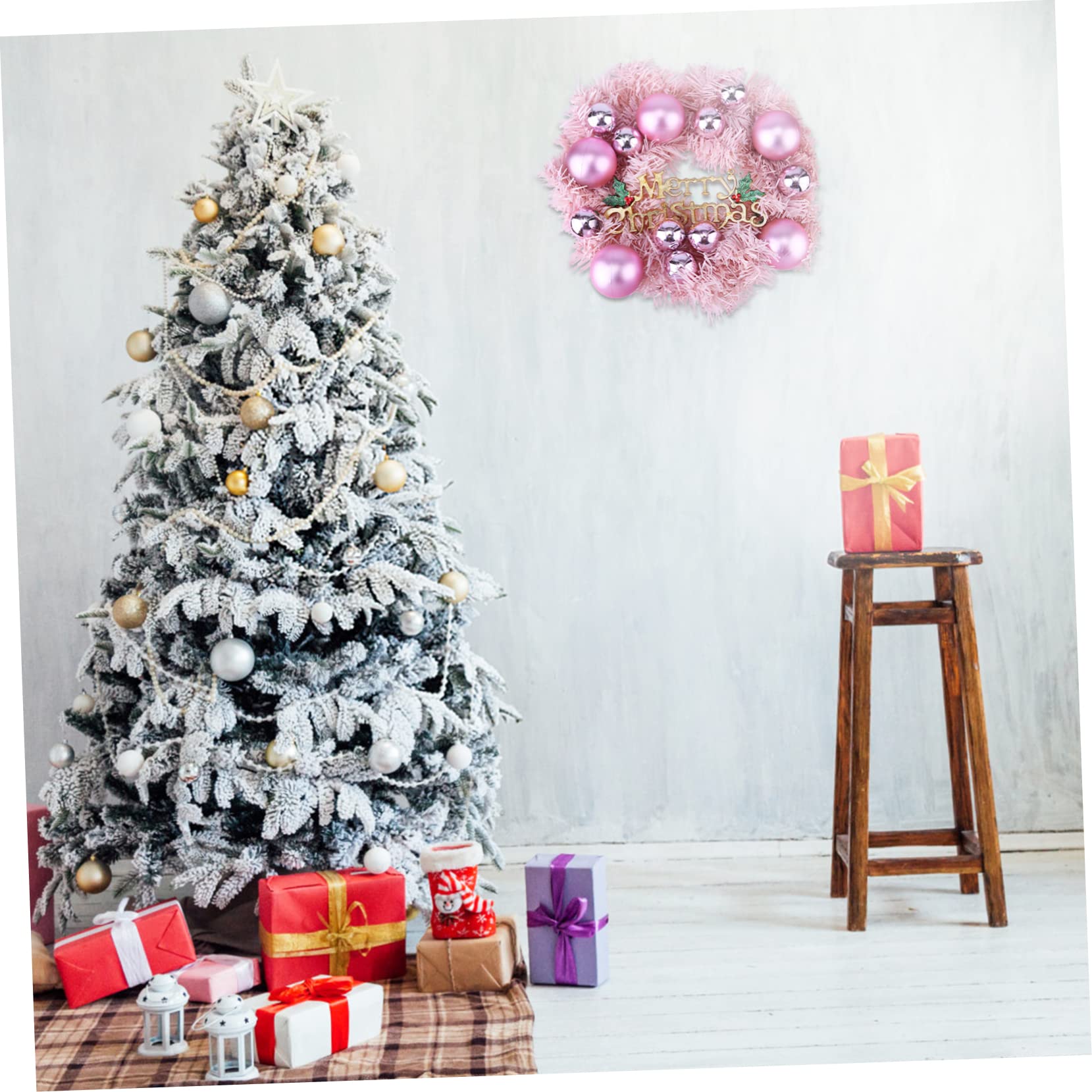 Amazon.co.jp: DRESSOOS シークリスマスリース 飾り ドアハンギング