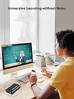 Vista 6 de CableCreation Tarjeta de sonido externa tipo C con conector de audio de 3.5 mm, adaptador de auriculares y micrófono USB-C compatible con MacBook