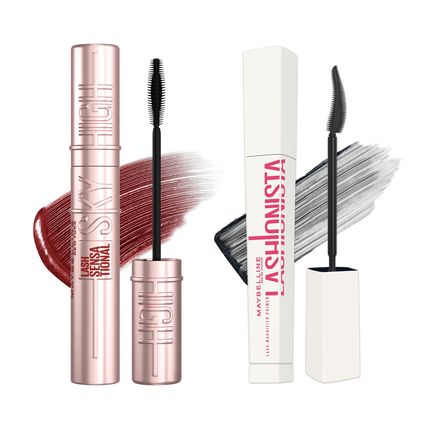 Amazon.co.jp: メイベリン スカイハイ 03＋ラッシュニスタ プライマー