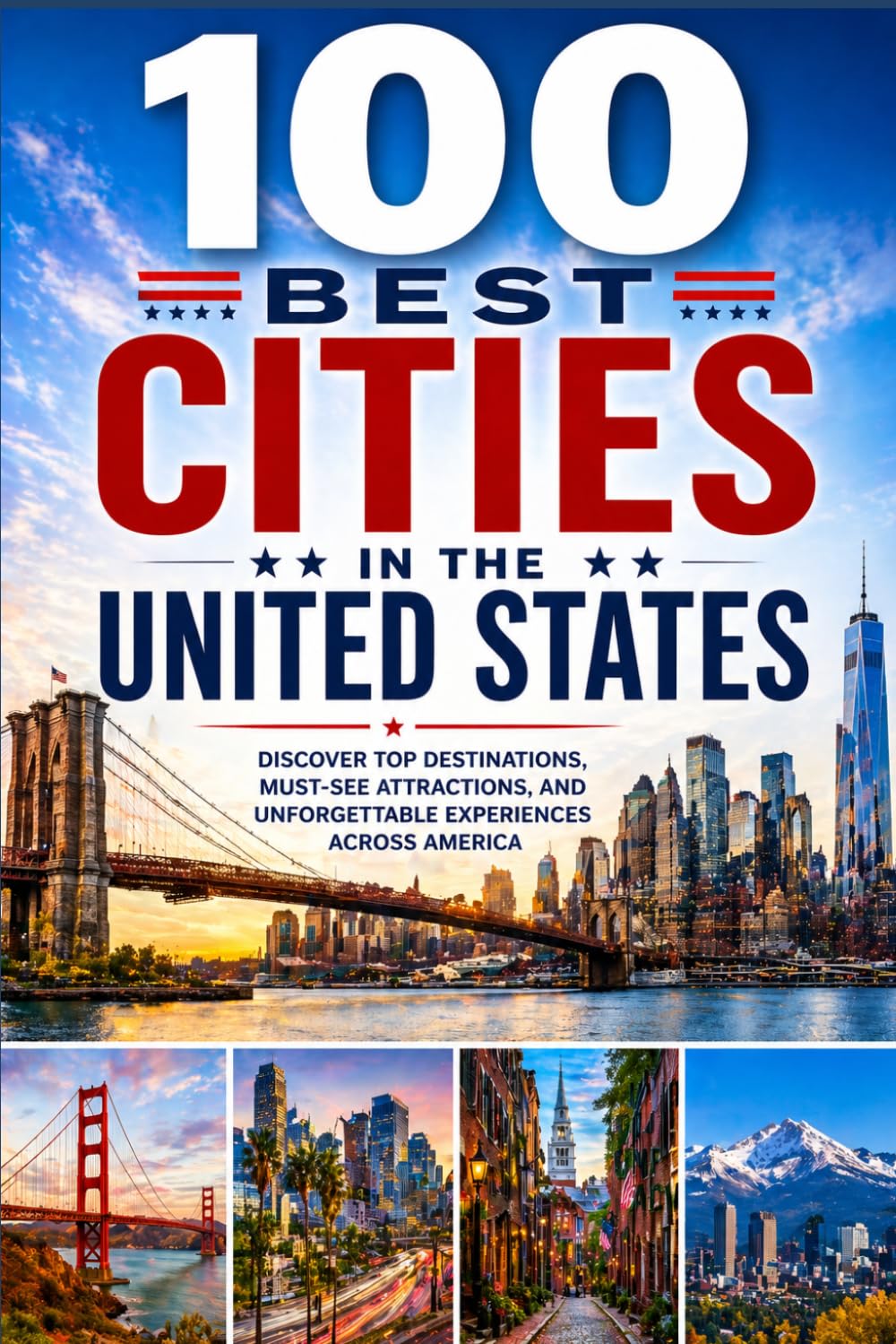 100 Best Cities in the United States: The Ultimate Travel Guide to Iconic Skylines, Cultural Capitals, Foodie Hotspots, and Unforgettable Urban Destinations Across America