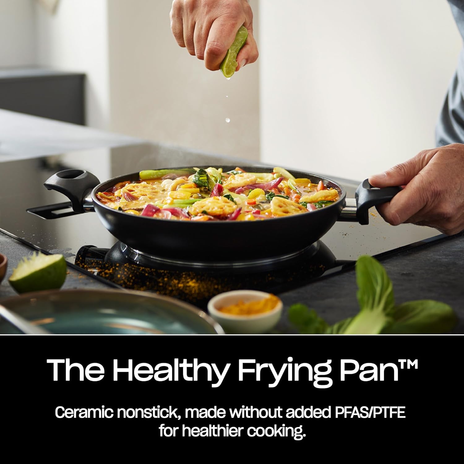 Fissler Essential Serving Pan 11 Inch, Orbit Black, Made in Germany, Induction Compatible, Made Without PFAS