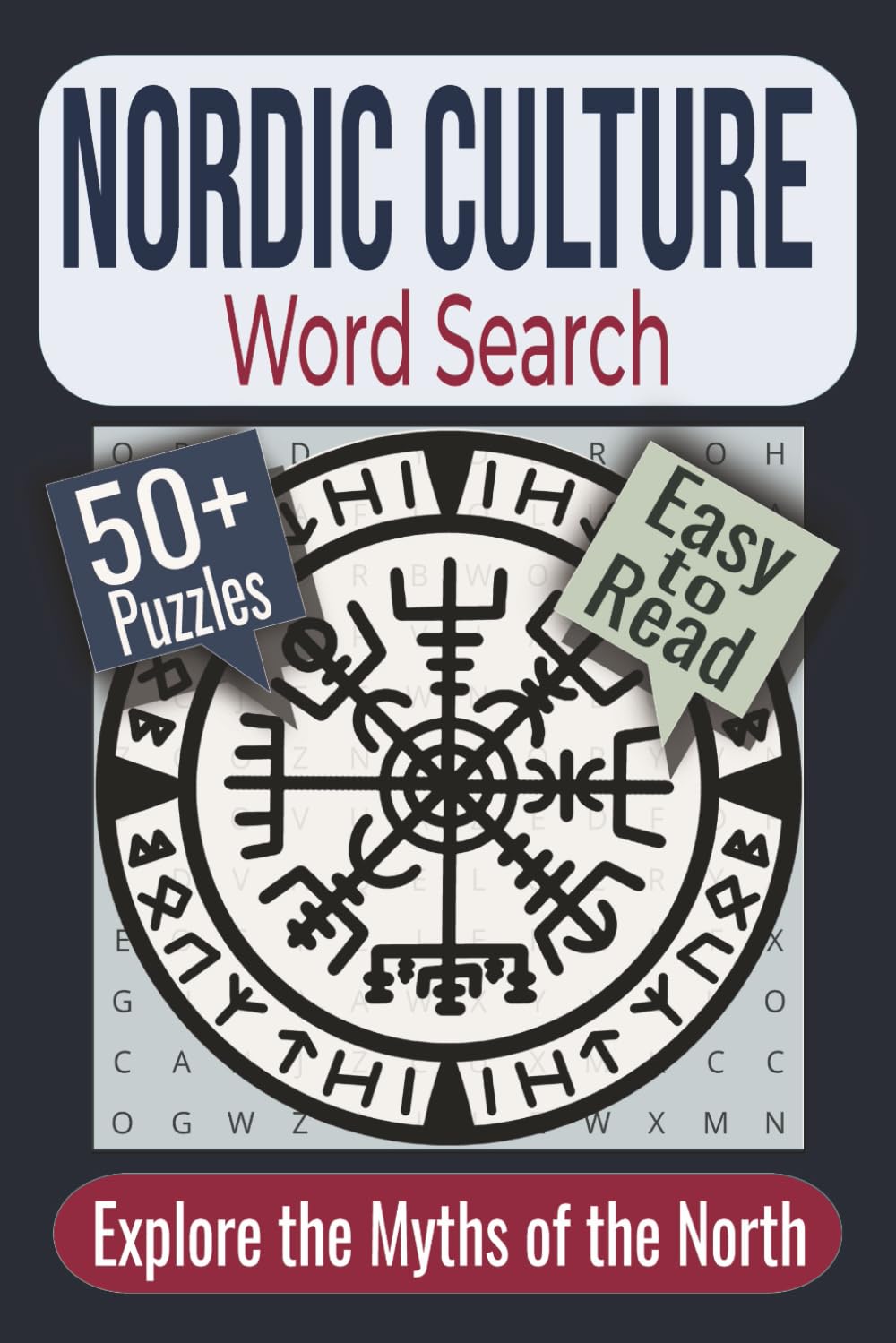 Nordic Culture Word Search Puzzle Book: Puzzles featuring Nordic places, Norse mythology, Scandinavian culture