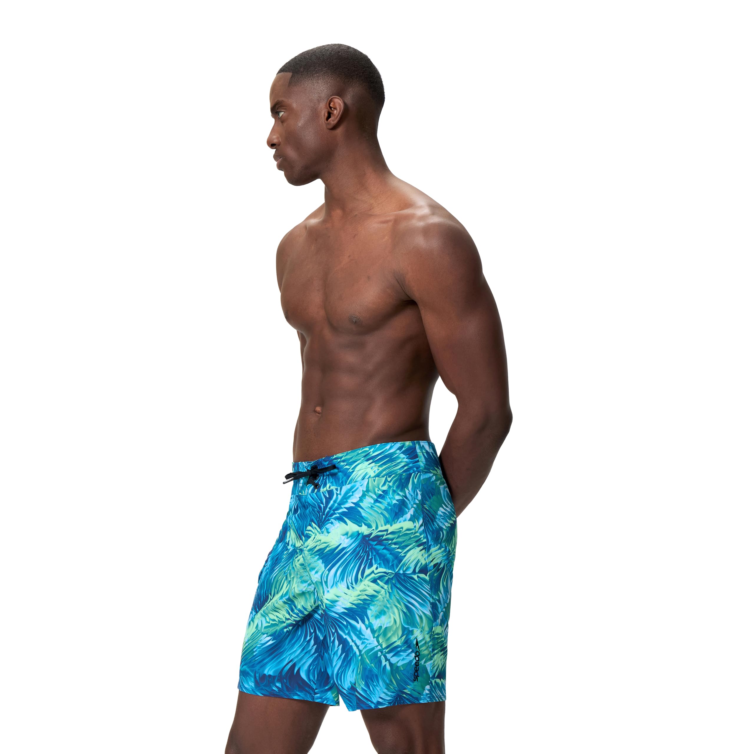 Speedo Print Lookout Brdshrt 18" Short de natación Hombre