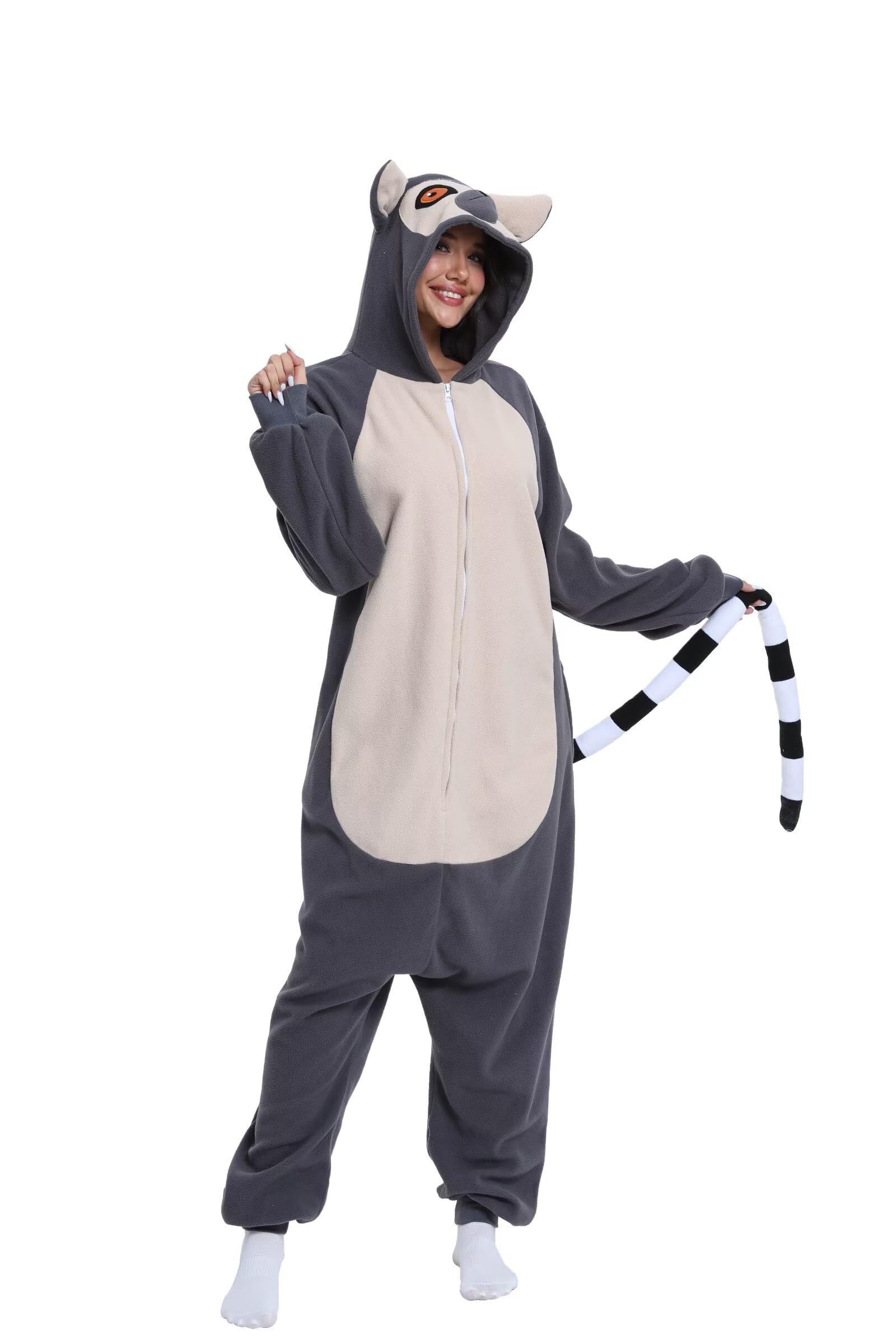 Combinaison Pyjamas Onesies Unisexe Adulte Animal Cosplay Deguisement Kigurumi Halloween Costume Femme Homme