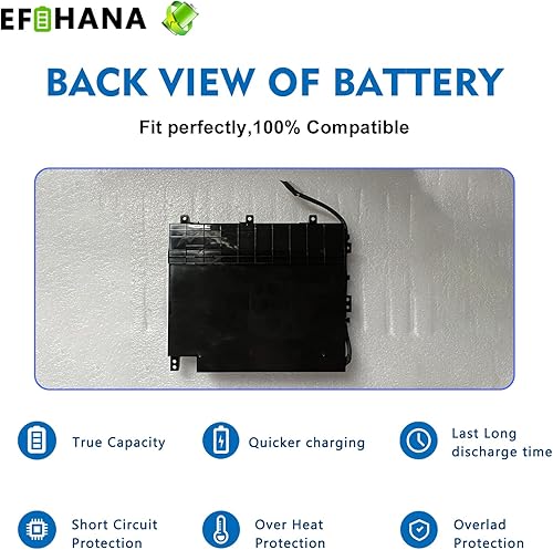 Miniatura 7 de PF06XL - Batería de repuesto para laptop HP Omen 17-W 17-W100NC 17-W100NF 17-W200NA 17-W200NE Series Laptop HSTNN-DB7M 852801-2C1 853294-855