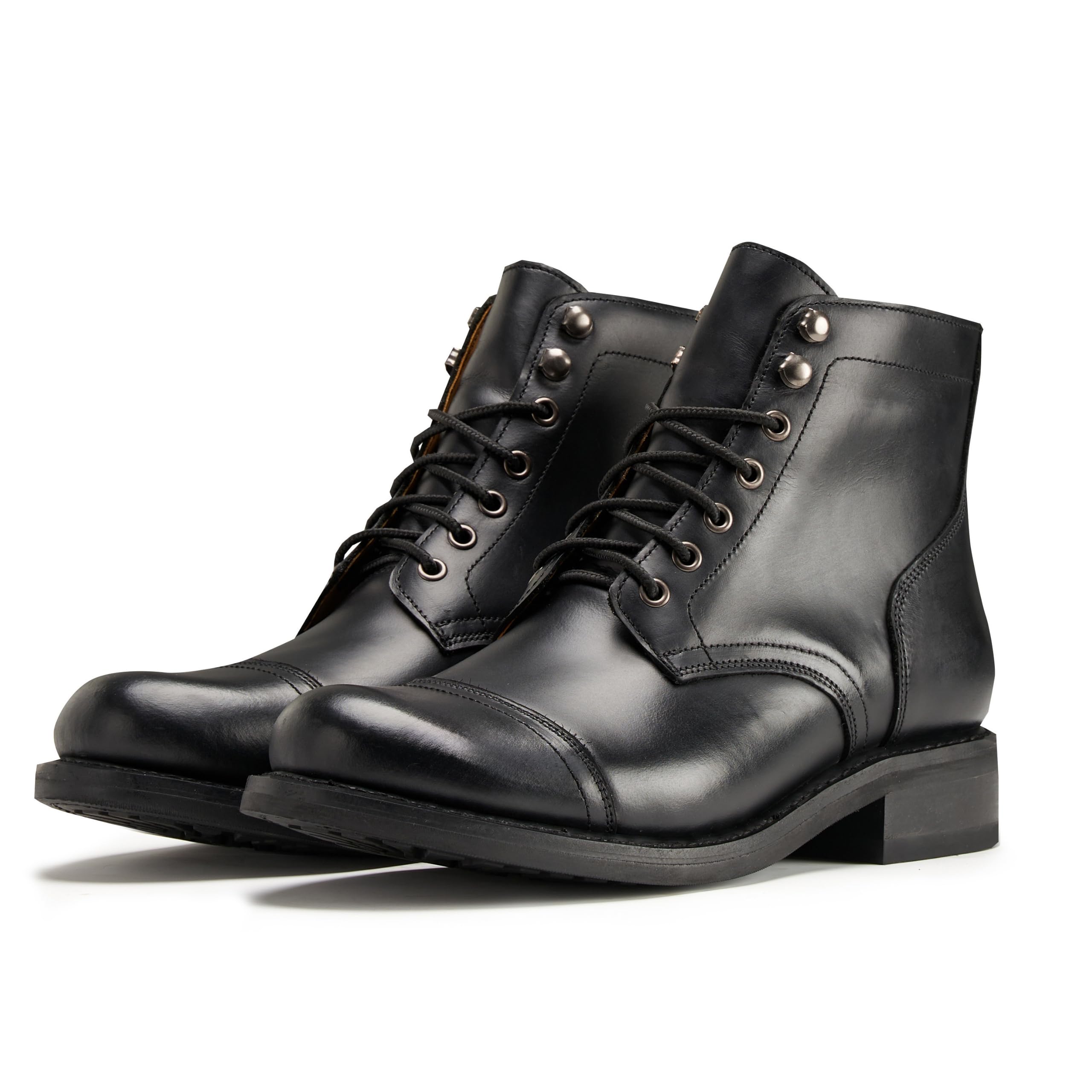 Men's Genuine Leather Dress Boots Classic Oxford Ankle Boot