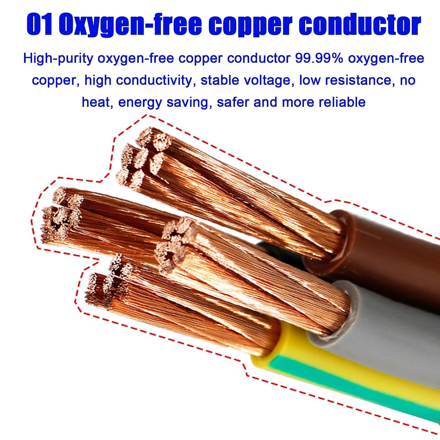 16/14 Gauge 2 Conductor Electrical Wire 30FT Oxygen Free Copper Wire 16/14AWG Aluminum Foil Tinned Copper Shielded Cable PVC Insulated Smart Home Hookup Wire Home Theater Wire(30ft(10M),16awg) image 2