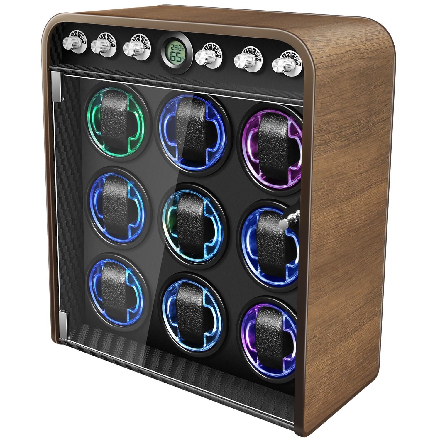 Photo 1 of phresen 9-Watch Automatic Winder Box