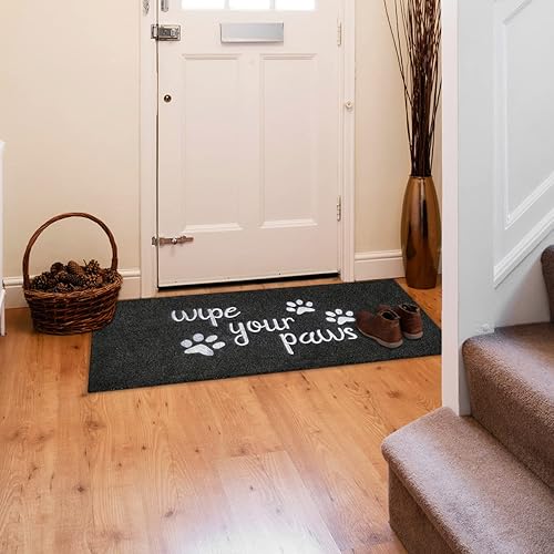 Miniatura 6 de Tapete grande para puerta delantera al aire libre, tapete de bienvenida para interiores y exteriores, tapete de bienvenida para entrada, tapete de