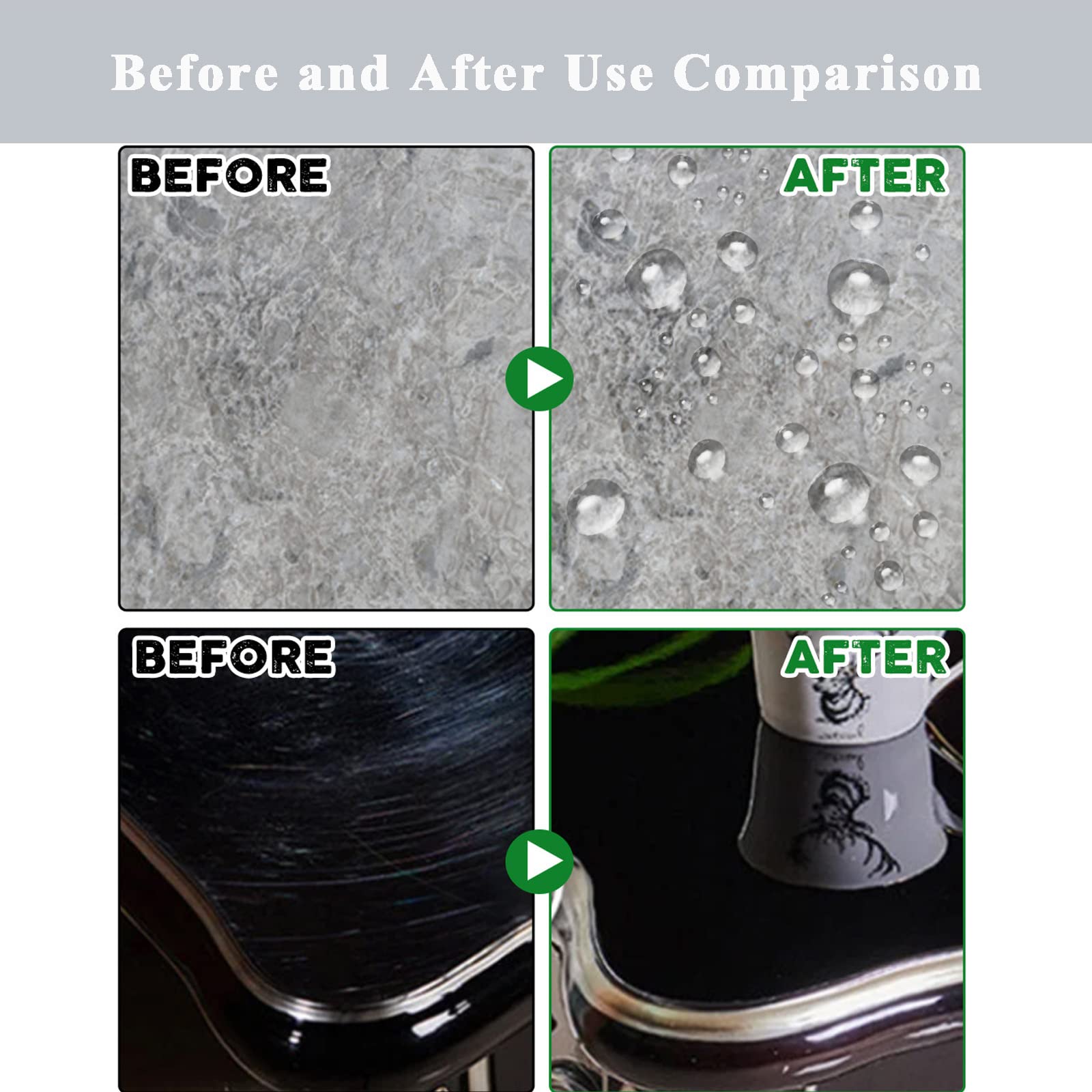 Marble Nano Crystal-Plating Agent, Stone Nano Crystal-Plating Agent - Coating of Stone Nanocrystals (B-160ml)