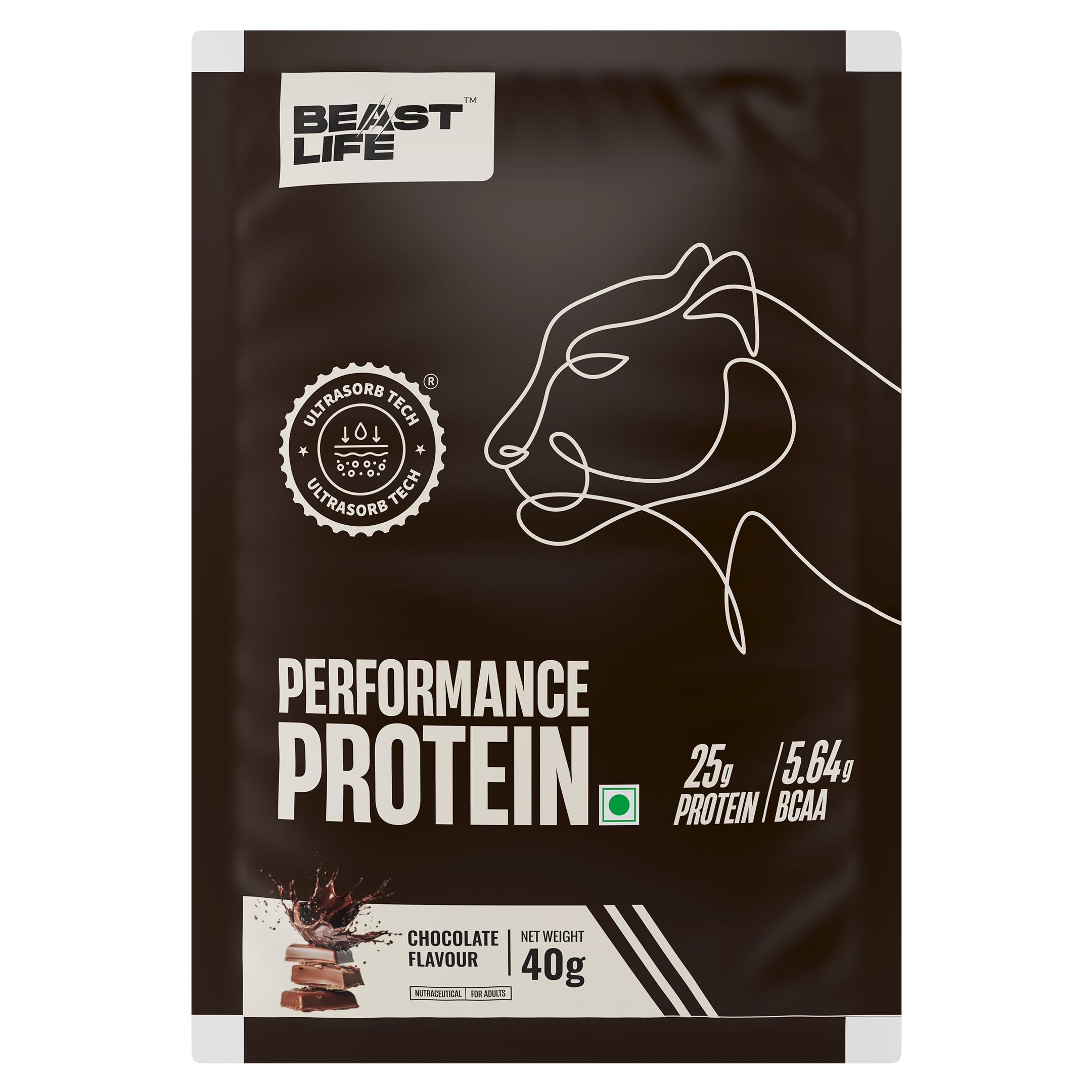 BeastLife Performance Yeast Protein Powder | 25g Protein | Chocolate Mocha Flavour|NABL Lab Certified | High Absorption for Muscle Growth |Smooth & Light, Easy to Digest with Ultrasorb Tech|5.64g BCAA | Best For Gut | Beta Glucan | Improves Immune Function | 1 Kg — Amazon image 12