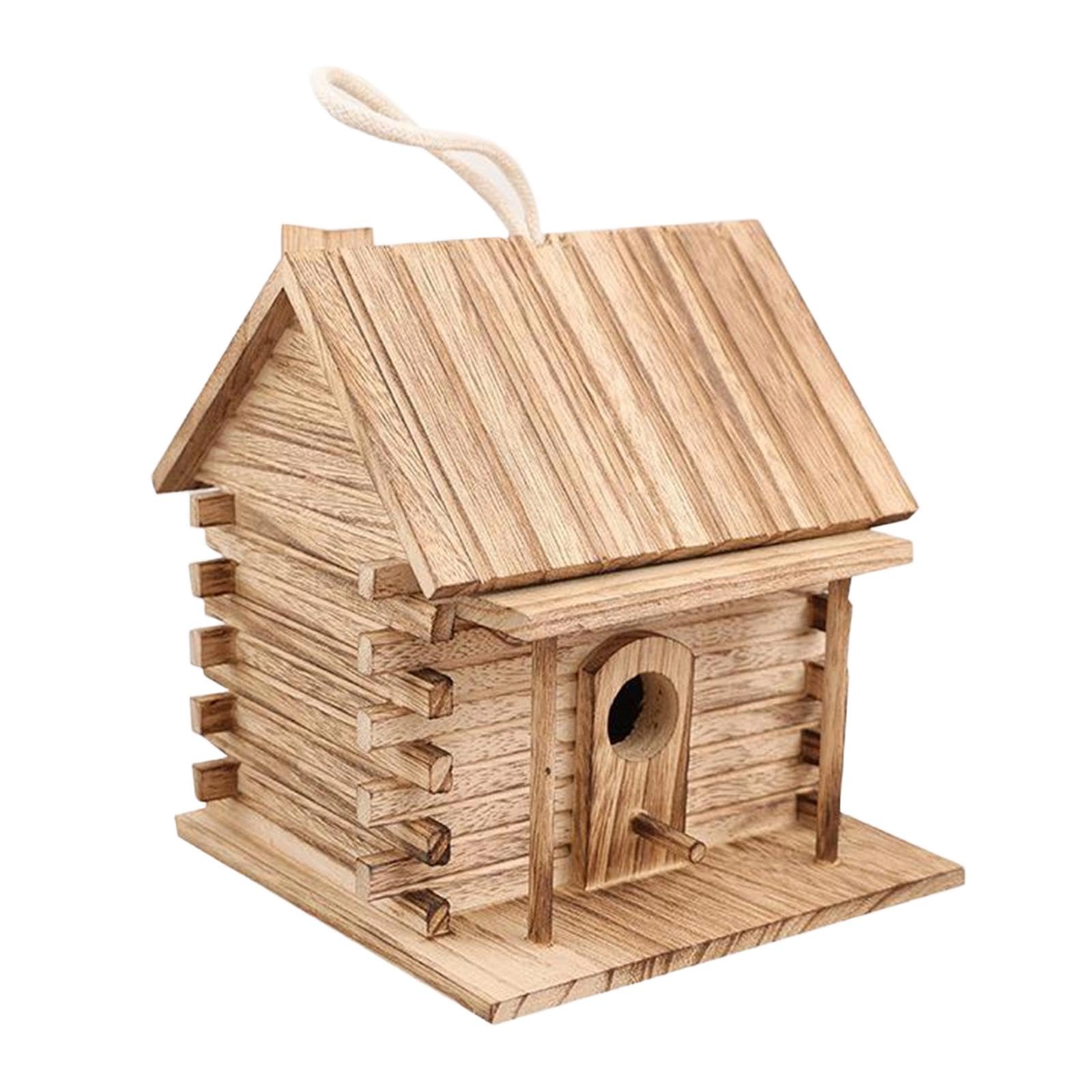 Outdoor Bird House Creative Ornament Wooden Garden Decoration for Tree Patio Wood|Home & Garden| Yard, Garden & Outdoor Living| Bird & Wildlife Accessories| Birdhouses-image-34