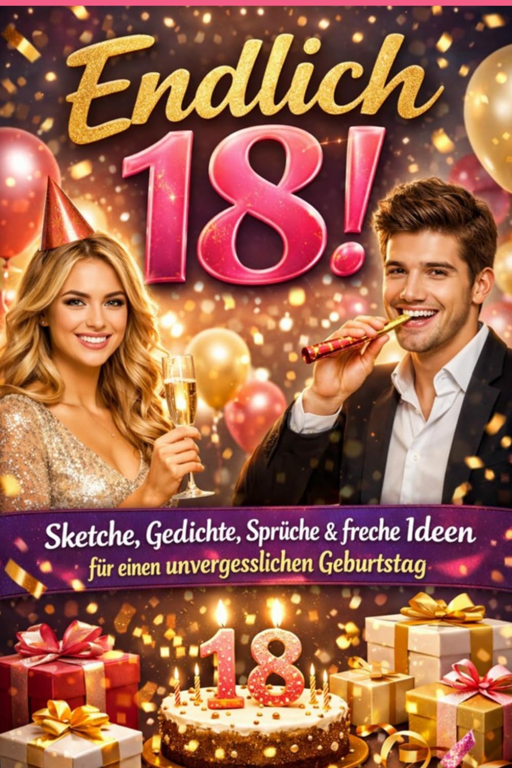Endlich 18!: Sketche, Gedichte, Sprüche & freche Ideen für einen unvergesslichen Geburtstag