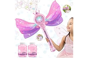 Kids' Bubble Wand Toy with Music and LED Lights