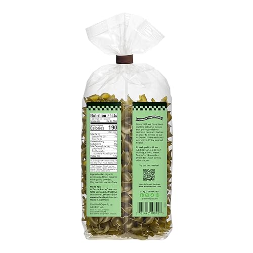 Vista 31 de Al Dente Pasta a base de plantas, lentejas rojas + batata – orgánica, sin gluten, sin OMG, vegana, fideos ricos en proteínas. Deliciosa y versátil.