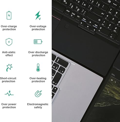 Miniatura 6 de INC - Batería de repuesto para laptop de 5200 mAh para Dell Latitude D620 D630 D630c D631 Series