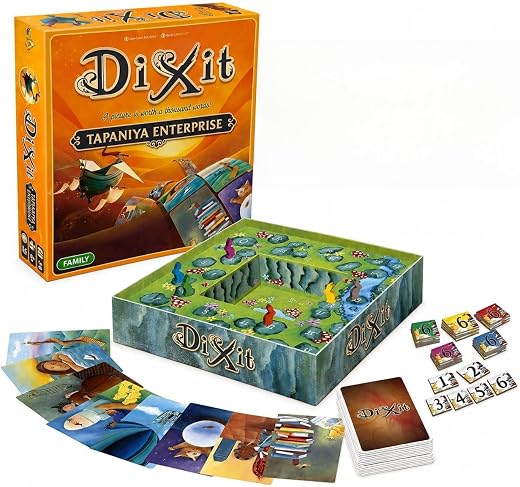 Dixit Family Board Game for Kids &amp; Adults | Creative Storytelling Card Game | 3-6 Players | Fun Family Party Game | Educat...