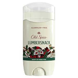 Old Spice Aluminum Free Deodorant for Men Holidudes Limited Edition 24 7 Holiday Freshness Odor Protection Stocking Stuffer
