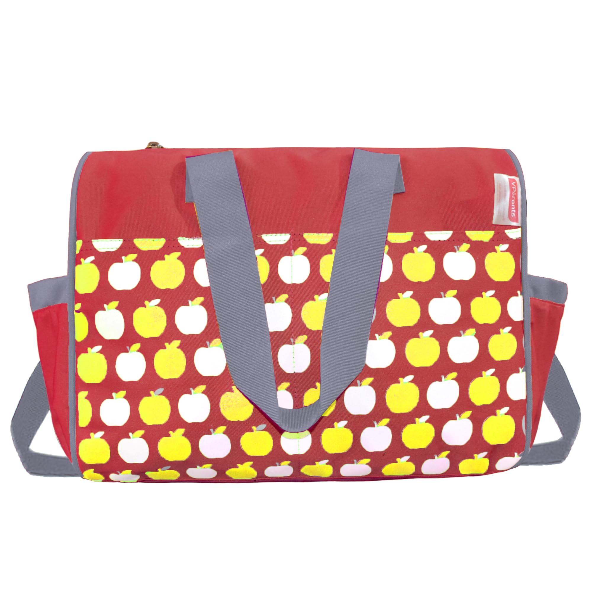 VParents Dimpy Dimpy Multipurpose Diaper Bag Cum Mother Bag Purple-image-32