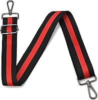 Vista 98 de Correa para bolso con herrajes dorados de repuesto, correa para bolso cruzado, correa ancha ajustable para colgar al hombro