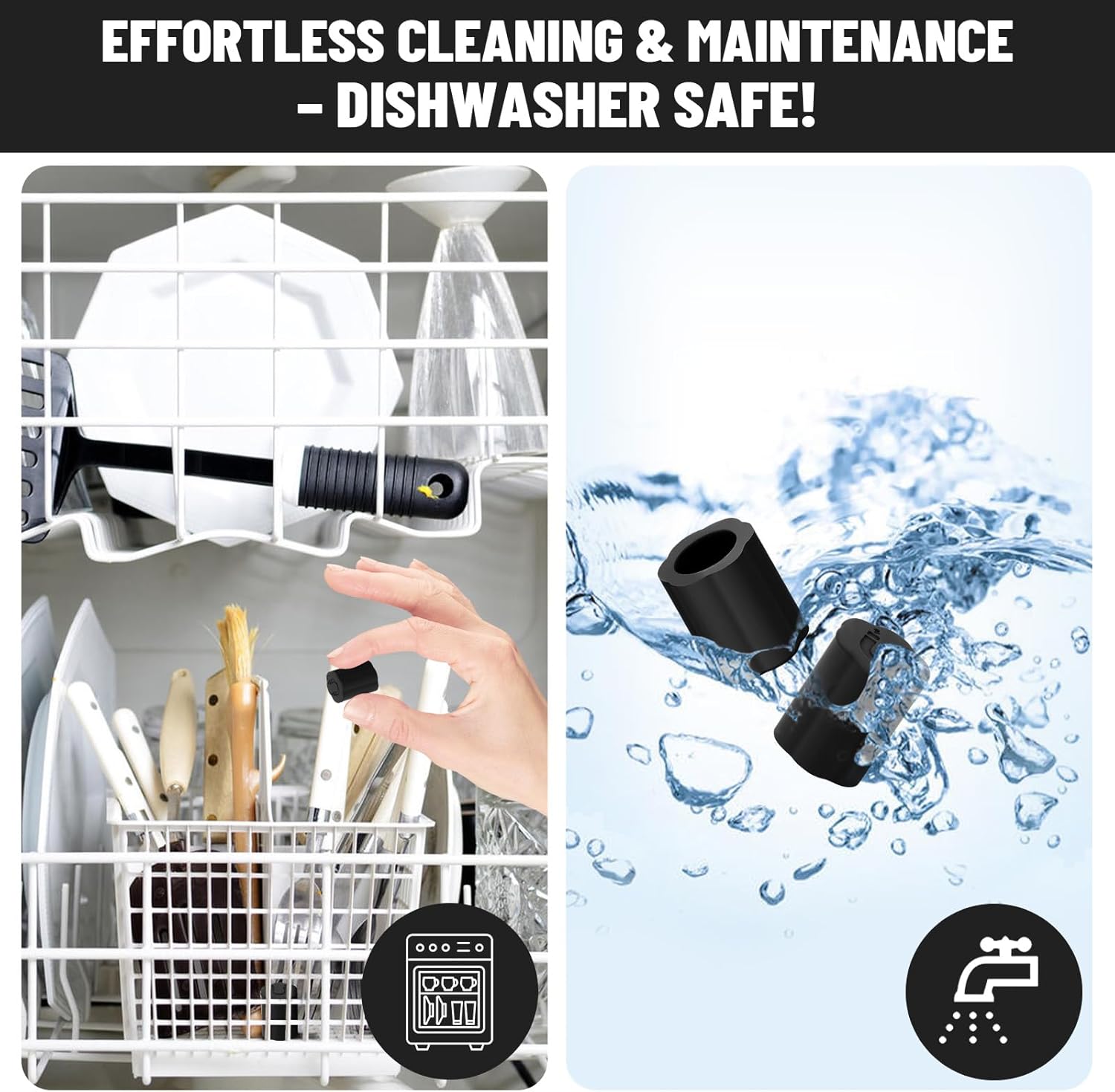 2 Pack Magnetic Straw Cover, Silicone Leakproof Straw Protector for Tumbler, Compatible with Era/Resa, Drinkware Accessory - Image 4