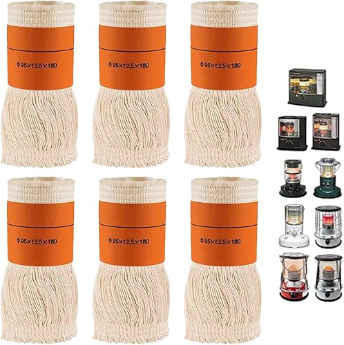 JBSBAQI Calefactor exterior mecha de queroseno interior mecha de queroseno portátil horno de calefacción de queroseno (mecha)