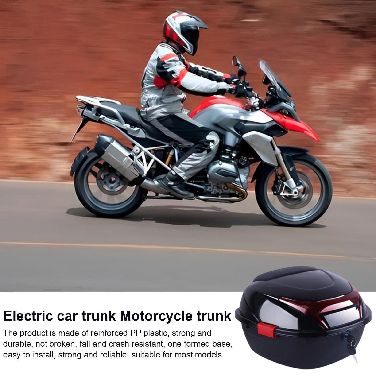 Bauletto per moto, Custodia per moto Base incorporata Design impermeabile