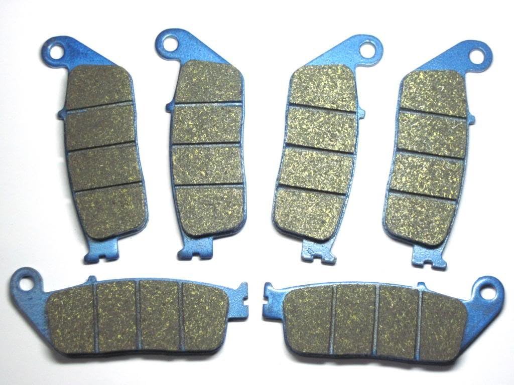 Master Chen Front Rear Brake Pads Brakes for Honda GL 1500