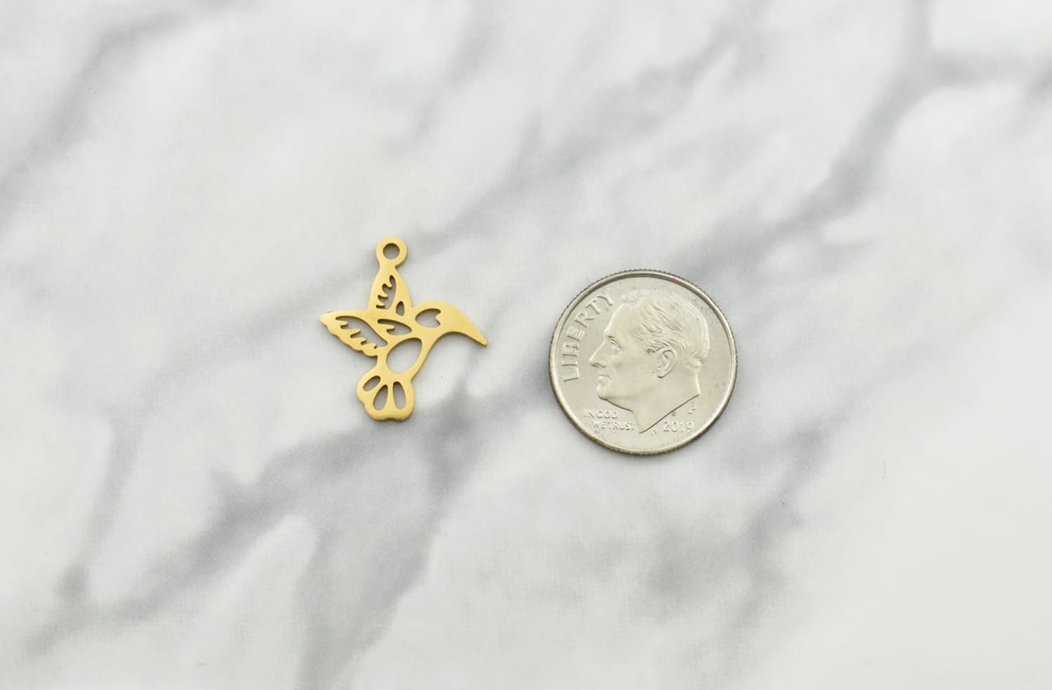 MOM & THREE DAUGHTERS Hummingbird Necklace. Hummingbird Jewelry. Hummingbird Gifts. Motivational Gifts. Bird Necklace. Live in the Moment. Encouragement Gift. Stainless steel necklace.
