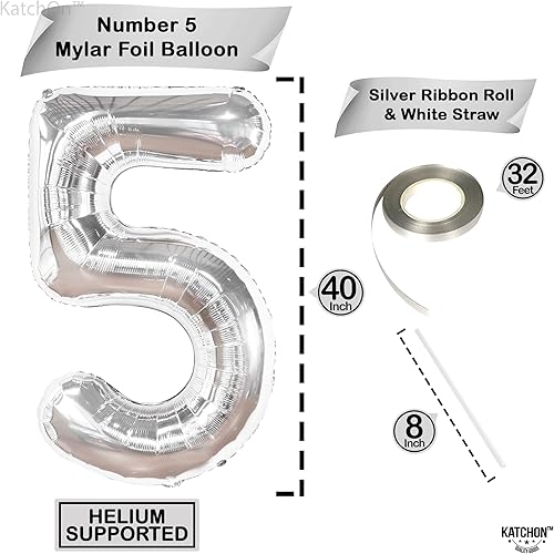 Miniatura 1657 de KatchOn, Globo dorado gigante del número 8 de 40 pulgadas, globo dorado del número 8 para decoraciones de cumpleaños de 8 años para niñas