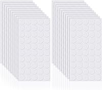 Vista 14 de Adhesivos adhesivos de doble cara transparentes de doble cara con cinta adhesiva redonda sin rastros, adhesivo fuerte, impermeable