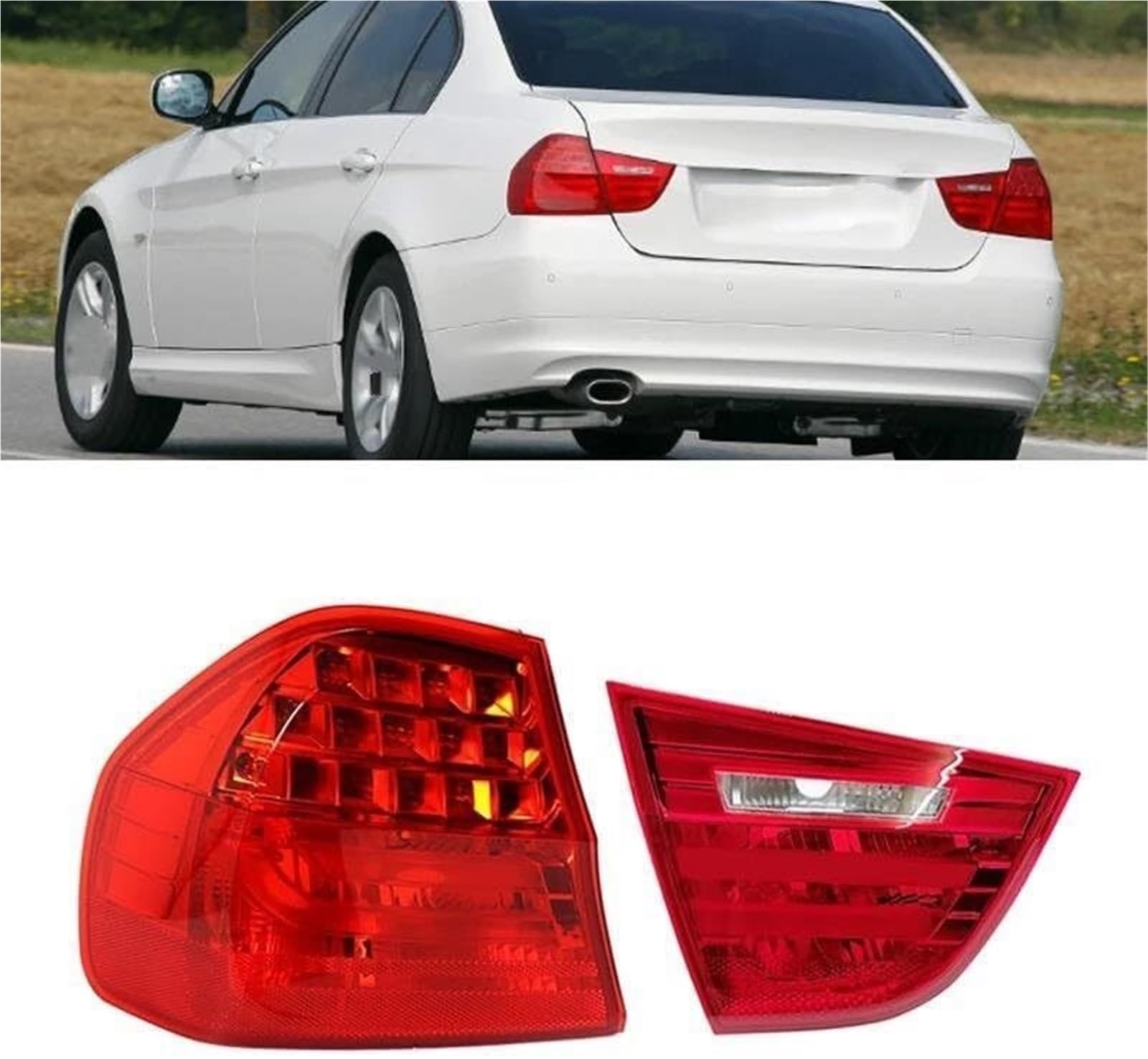 BMW 3er E90 Rücklicht Links Innen | 2008-2011 Heckleuchte | Ohne Glühbirnen