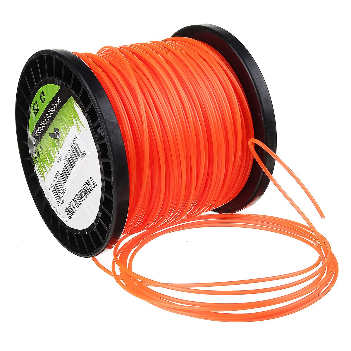 2.4Mm 30M/50M/100M/170M/261M Heavy Duty Nylon Square Trimmer Strimmer Line Brushcutter Cord Rope - 261M