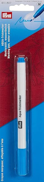Prym Aqua Trick Marker Water Erasable, Blue