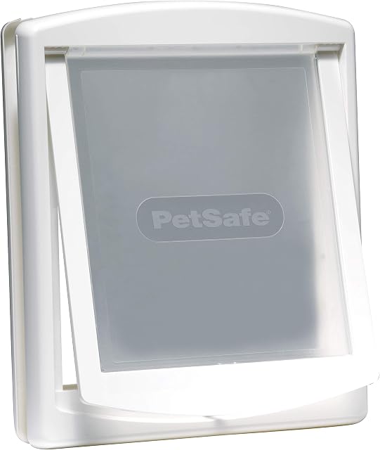PetSafe Staywell, Convenient, Original 2 Way Pet Door, Fast Installation, Easy fitting, 2 Way Locking, Cat Flap for All Pets  White - Large