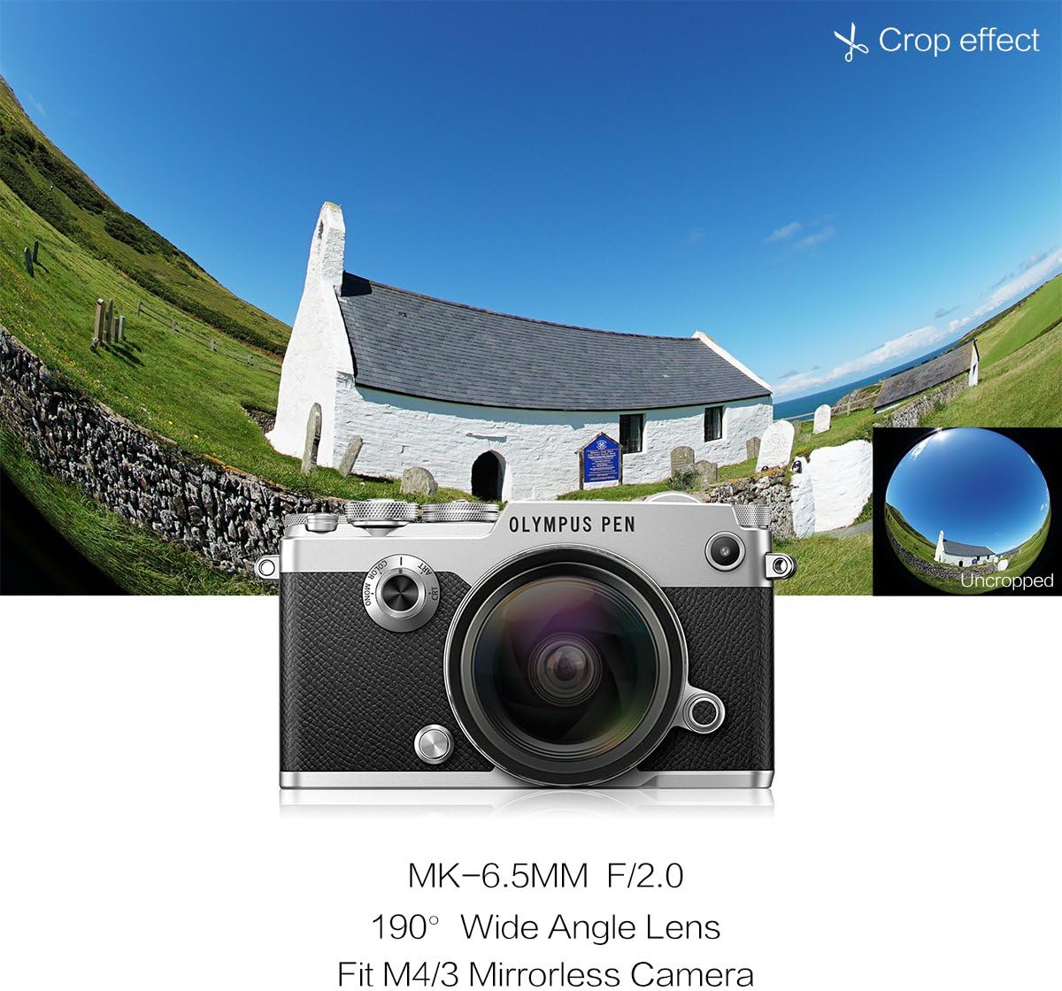 Exсluѕіvе Dіѕсоunt 90% Prісе Meike 6.5mm Ultra Wide f2.0 Fisheye Lens for Panasonic/Olympus Mirrorless Camera