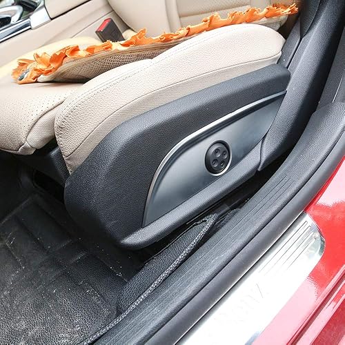 Miniatura 3 de YIWANG - Embellecedor de panel para interruptor de ajuste de asiento cromado ABS para Mercedes Benz GLCCLSEC Clase W205 W212 W213, 2