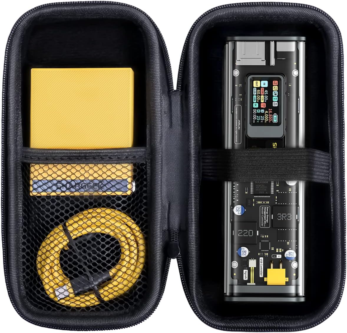 Shargeek Hard Travel Case for Shargeek Storm2 100W Power Bank/130W Storm2 Slim (Case Only)