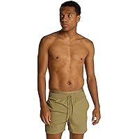 Calvin Klein Uomo Pantaloncino da Bagno Medium Double Waistband Lunghezza Media