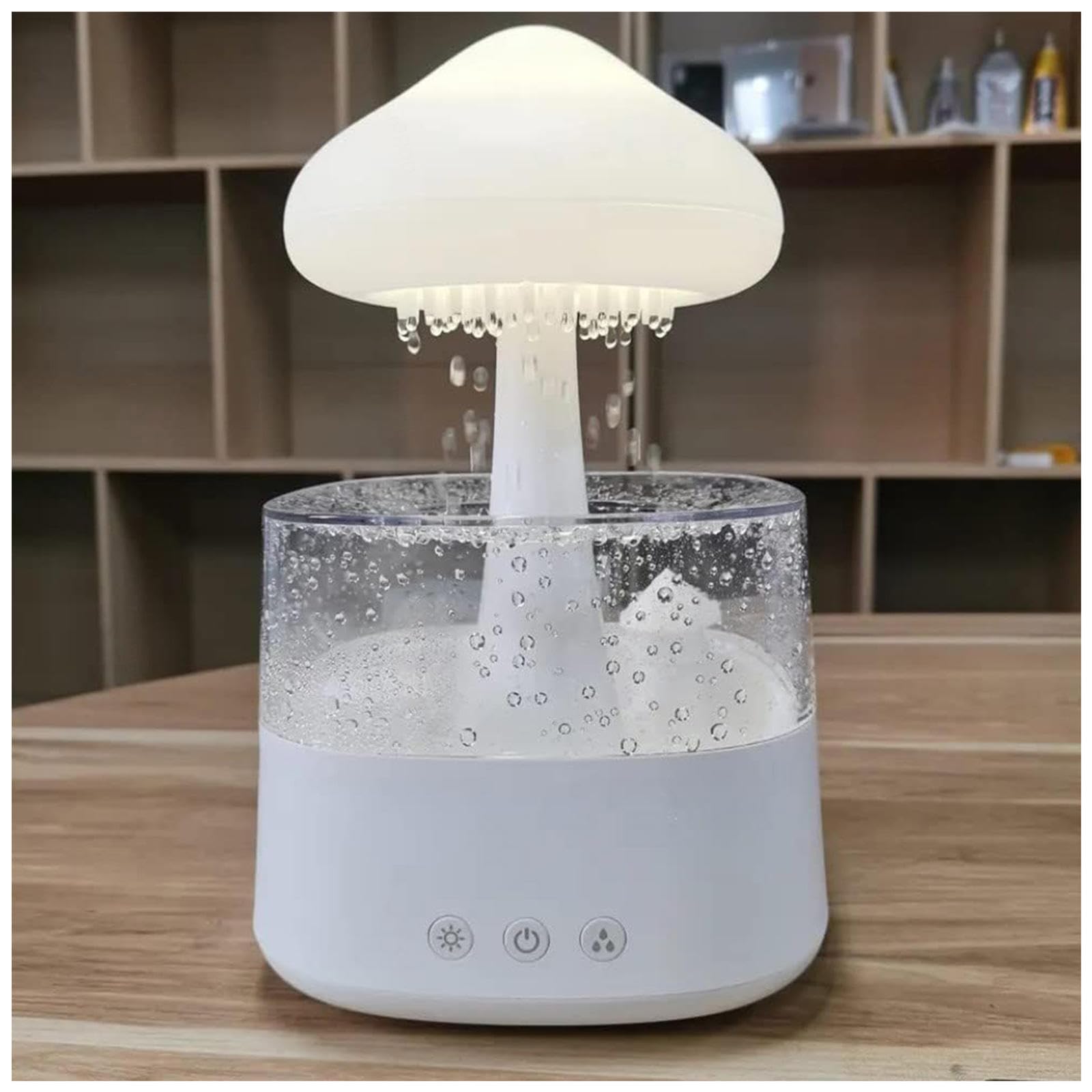 Amazon.co.jp: きのこ加湿器, アロマディフューザー 7色LEDライト 明